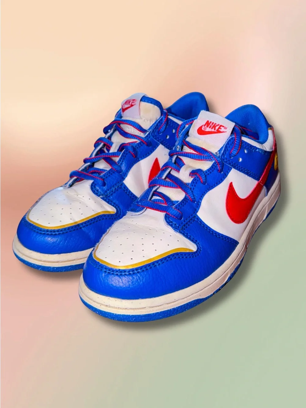 Nike Dunk Low GS 3Y “Unlock Your Space” Blue Red Gold FN0067